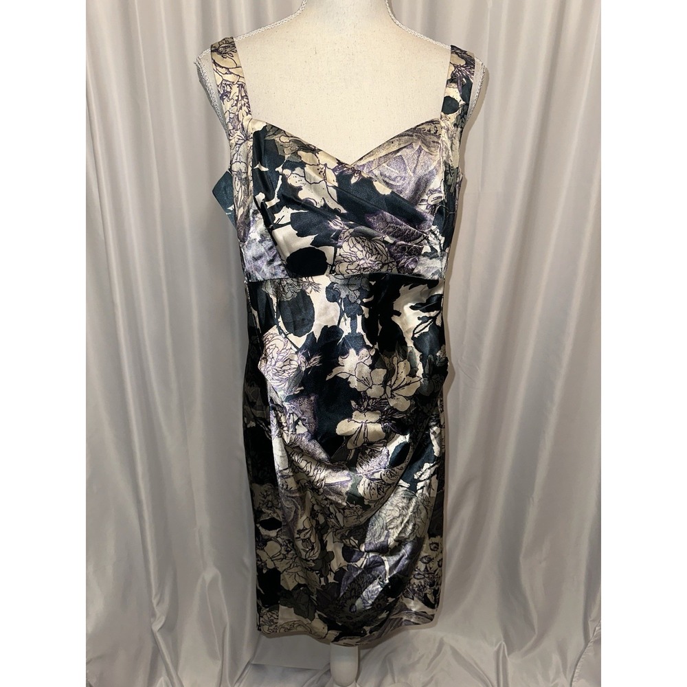 Donna Morgan Dress Pea In The Pod Size M Maternity Size M Sleeveless Satin